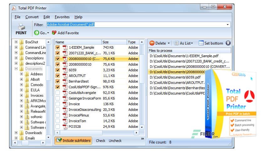 CoolUtils Total PDF Printer 4.1.0.56