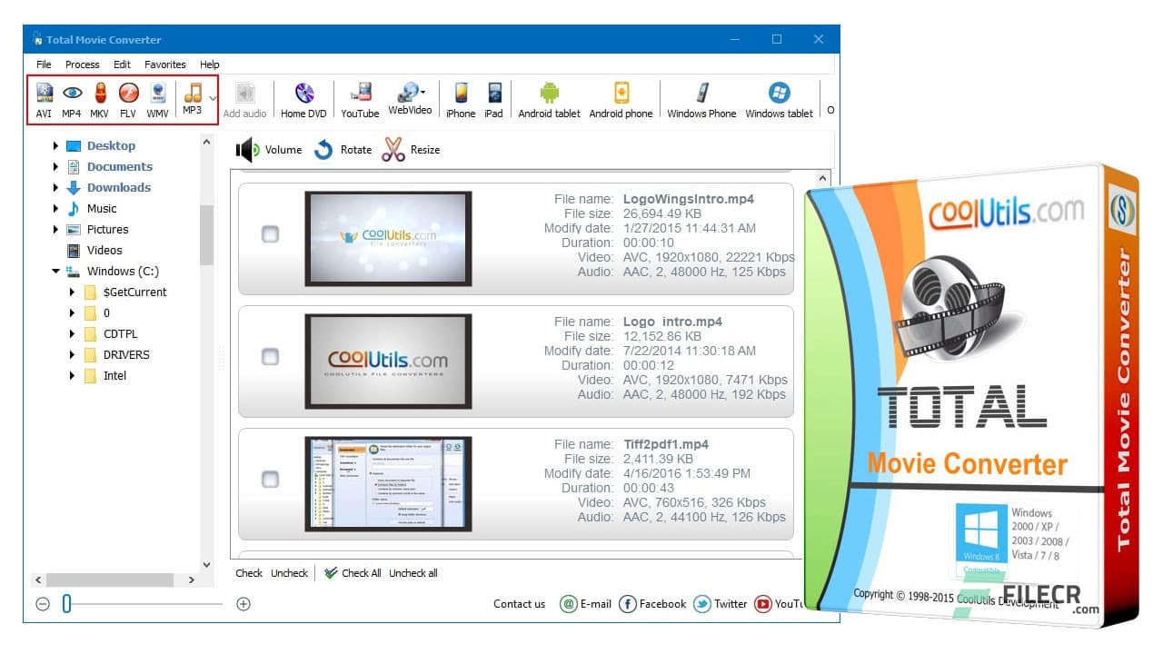 Coolutils Total Movie Converter 4.1.0.76