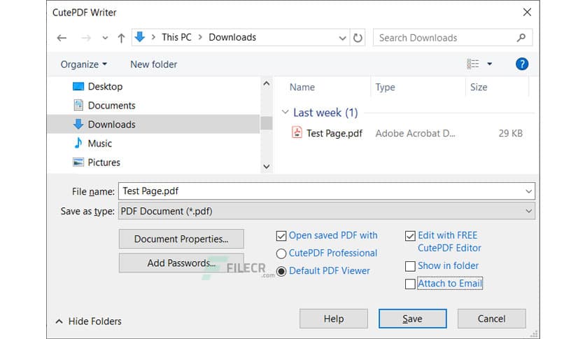 CutePDF Writer 4.0.1.2