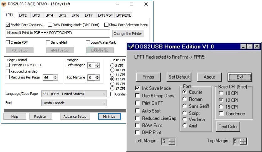 DOS2USB 2.3 Build 12