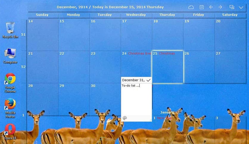 Desktop Calendar 3.26.266.8492