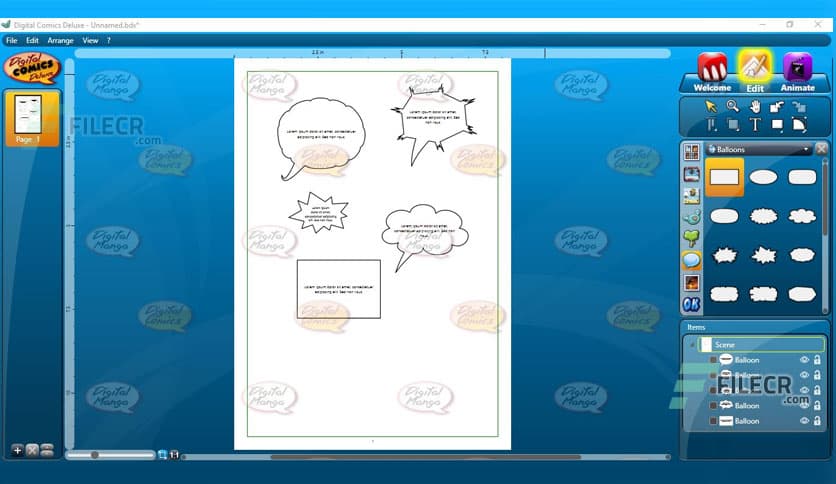 Digital Comic Studio Deluxe 1.0.6.0