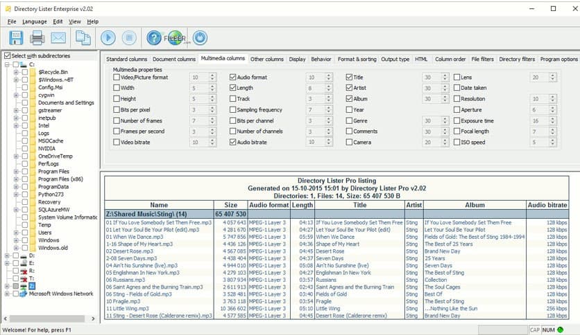 Directory Lister Pro 2.48 Enterprise