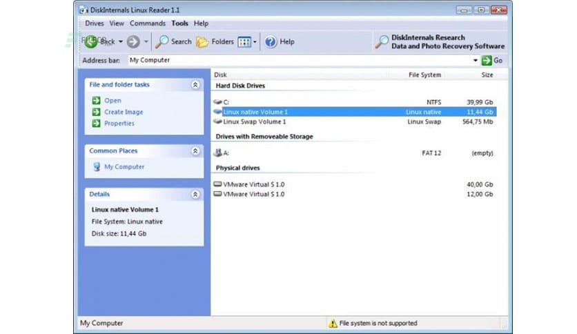 DiskInternals Linux Reader 4.24.0