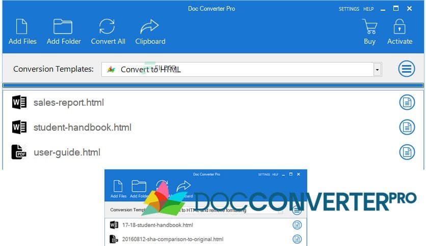 Doc Converter Pro 3.7.0 Business