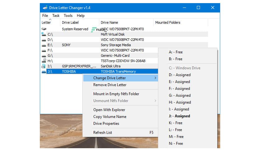 Drive Letter Changer 1.4
