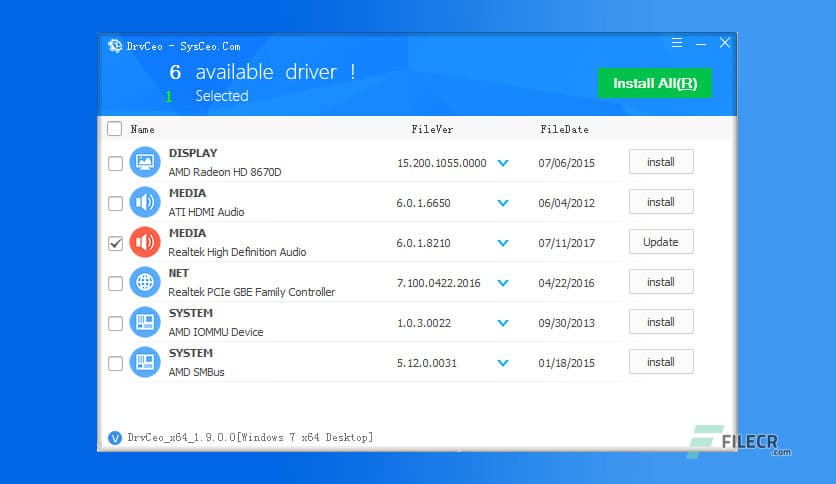 DrvCeo 2.15 DriverPack