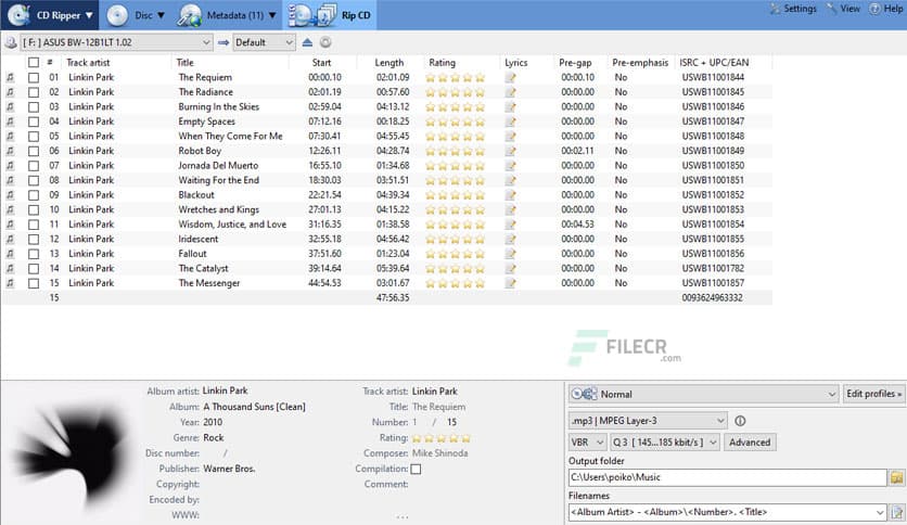 EZ CD Audio Converter 12.4.0.1