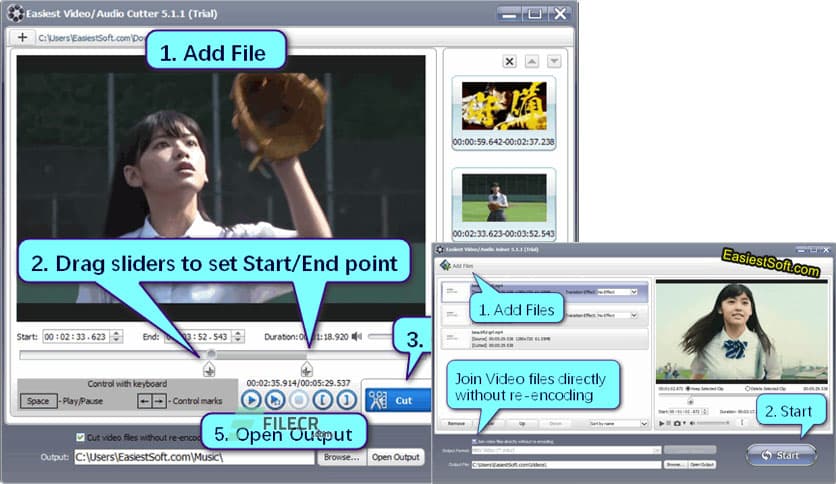 EasiestSoft Movie Editor 5.1.1