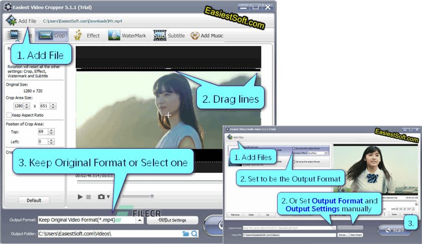 EasiestSoft Movie Editor 5.1.1