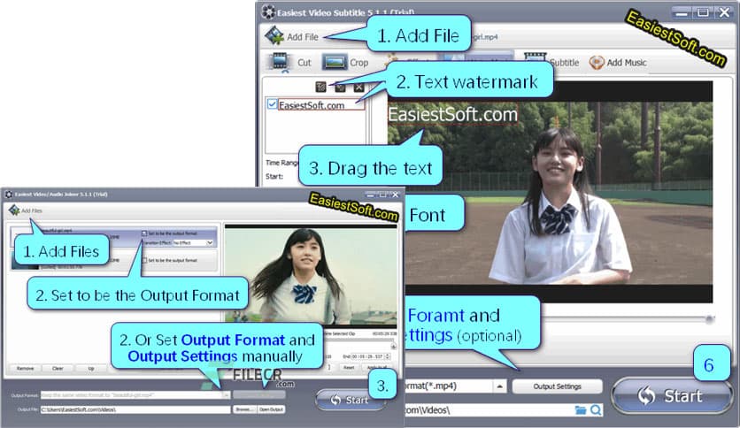EasiestSoft Movie Editor 5.1.1