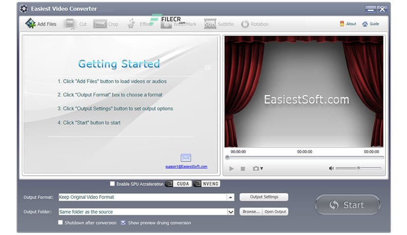 EasiestSoft Video Converter 3.9.0