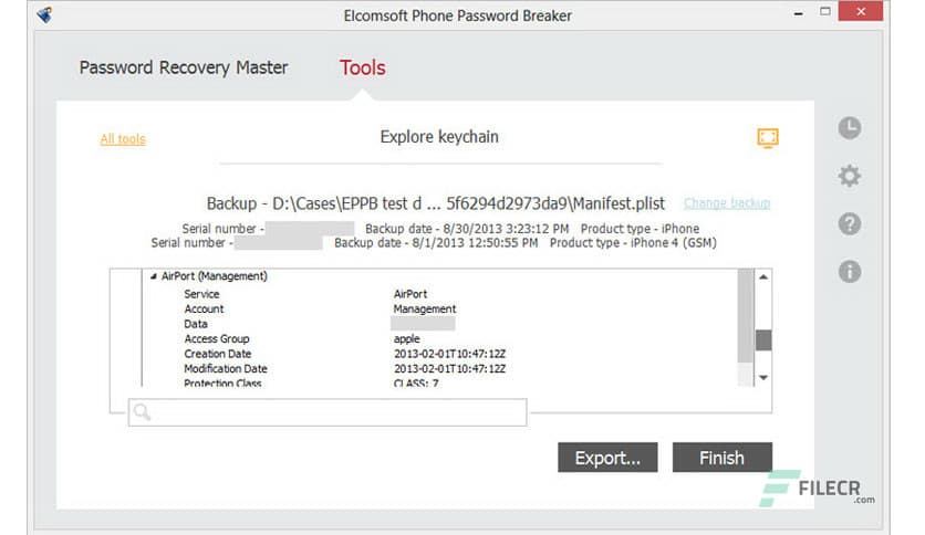 ElcomSoft Phone Breaker Forensic Edition 10.12.38835