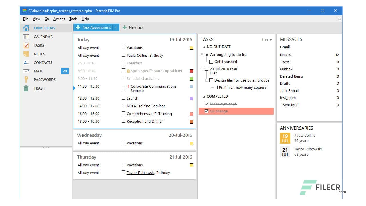 EssentialPIM Pro Business 12.5.0