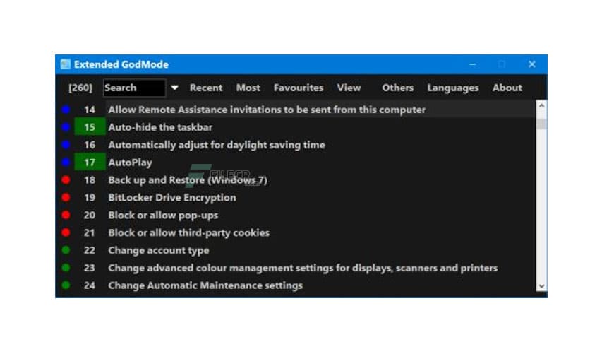 Extended GodMode 1.0.2.18