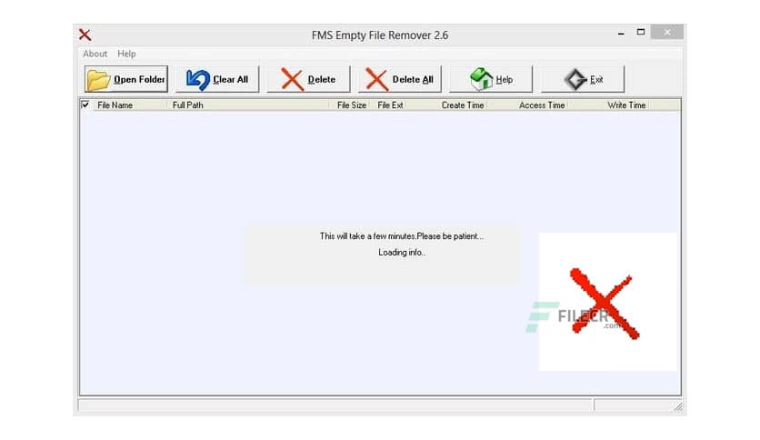 FMS Empty File Remover 3.0.8