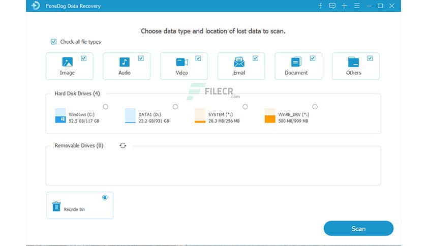 FoneDog Data Recovery 1.5.10