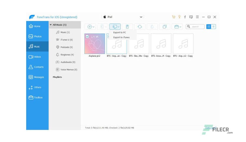 FoneLab FoneTrans for iOS 9.0.52