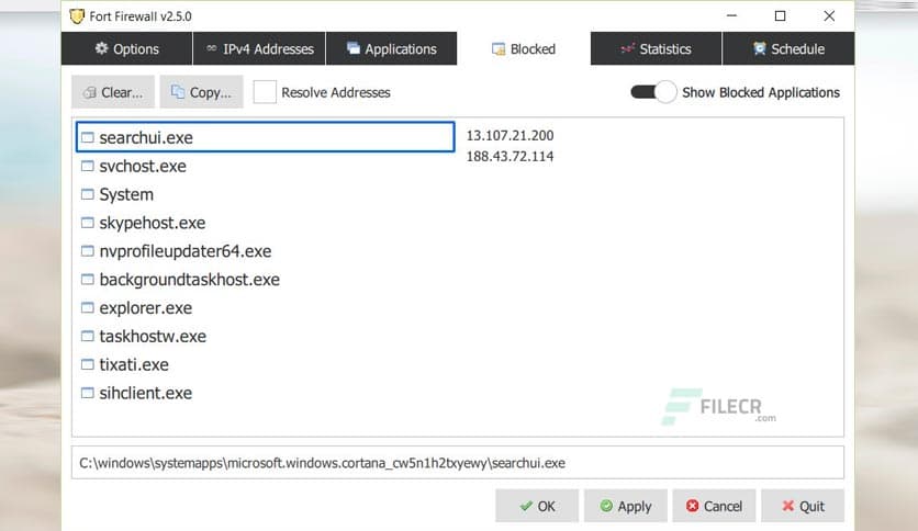 Fort Firewall 3.19.9