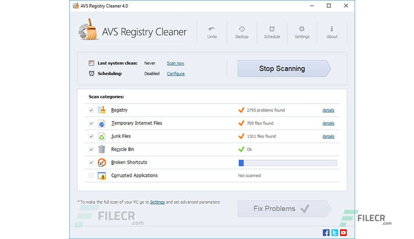 AVS Registry Cleaner 4.2.2.295