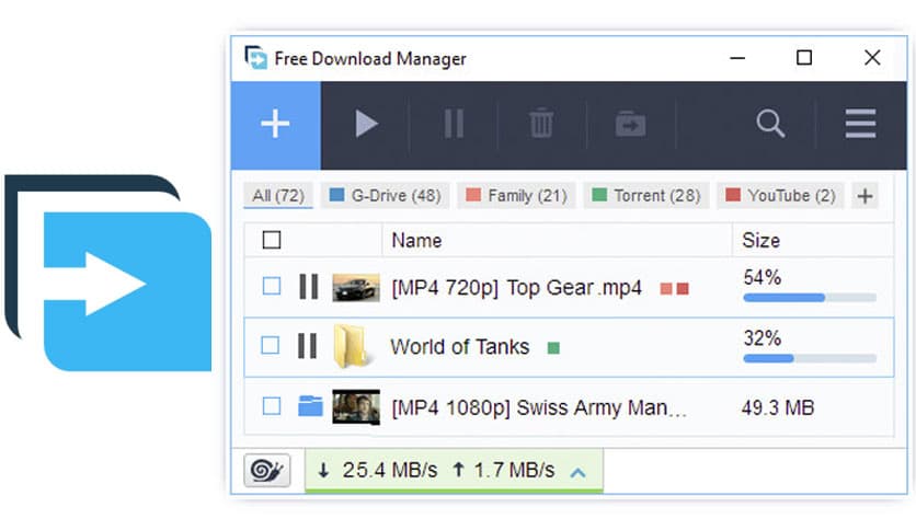 Free Download Manager (FDM) 6.33.0.6626