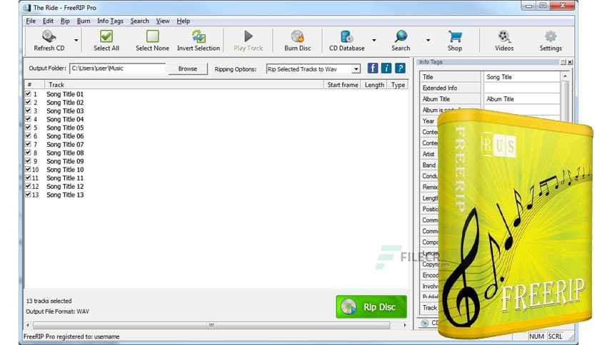 FreeRIP MP3 Converter Pro 5.7.1.5