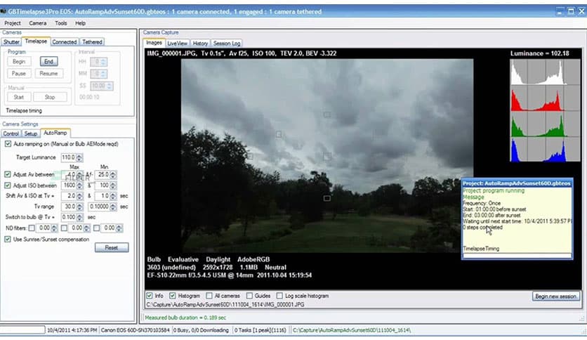 GBTimelapse Pro EOS 4.1.9.0