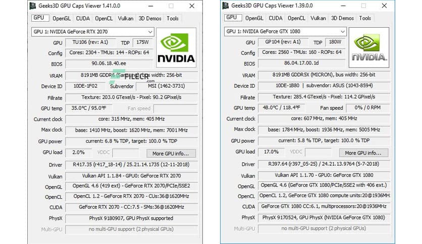 GPU Caps Viewer 1.64.3.0