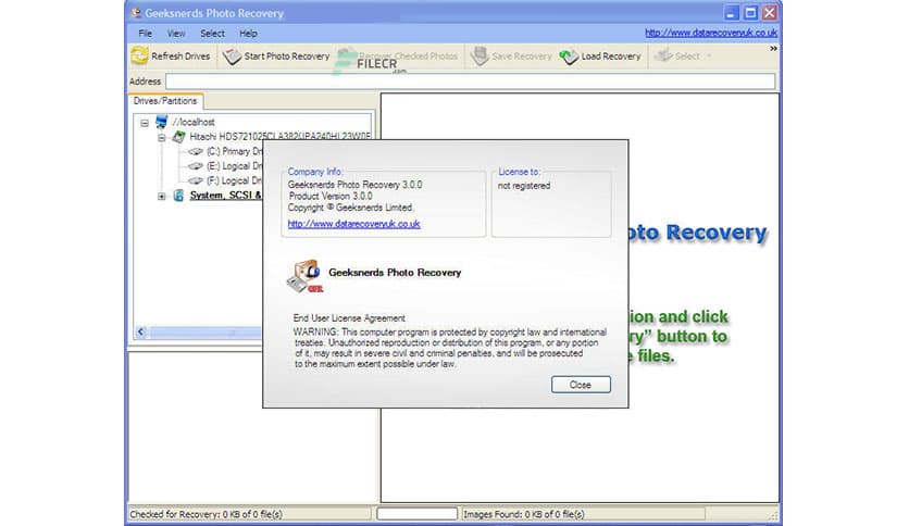 GeekSnerds Photo Recovery 3.0.0