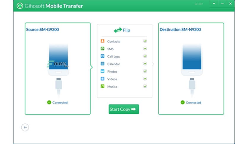 Gihosoft Mobile Transfer 2.07