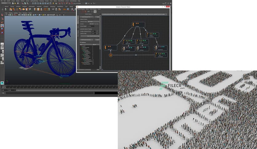 Golaem Crowd 7.3.12 for Maya