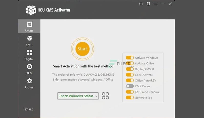HEU KMS Activator 63.3