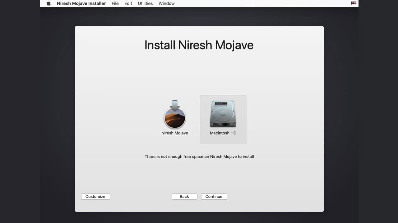 Hackintosh Niresh Mojave