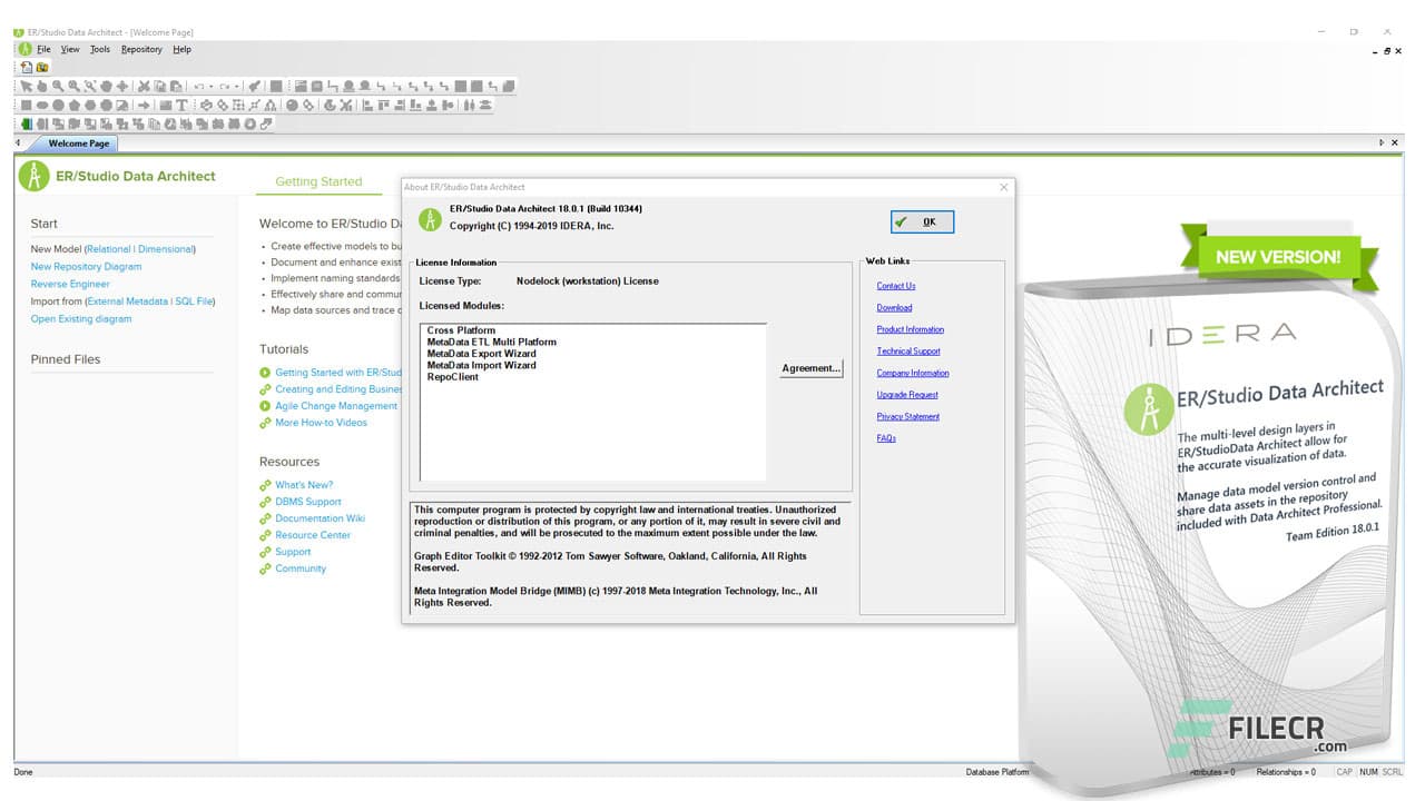 IDERA ER/Studio Data Architect Suite 19.1.1
