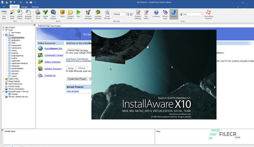 InstallAware Studio Admin X13 v3.9.2021