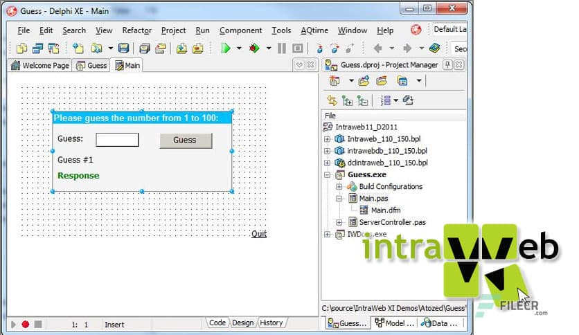 IntraWEB Ultimate 16.1.10