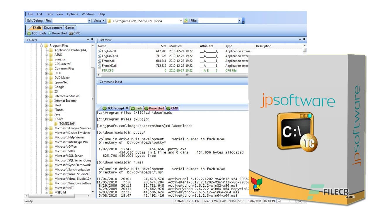JP Software Take Command 35.00.21
