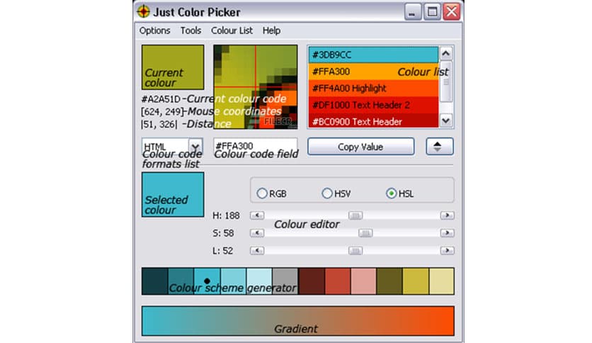 Just Color Picker 6.2