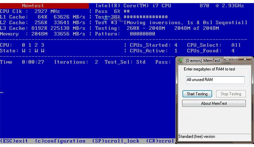 MemTest 7.0