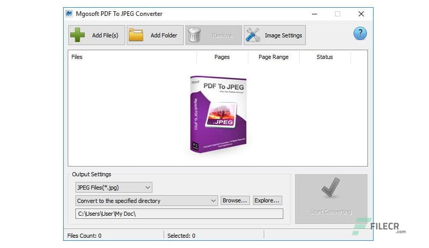 Mgosoft PDF To JPEG Converter 13.0.1