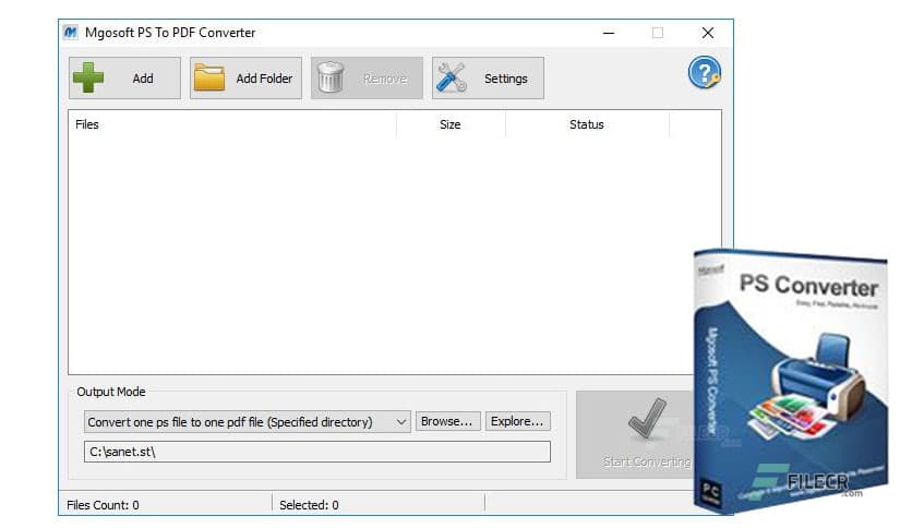 Mgosoft PS To PDF Converter 9.7.3