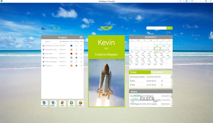 MindMapper arena 24.9302a