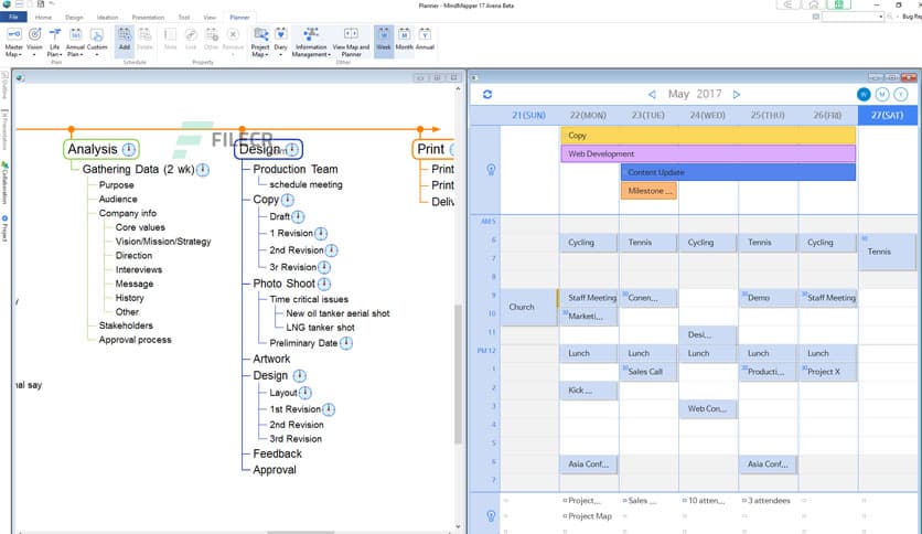 MindMapper arena 24.9302a