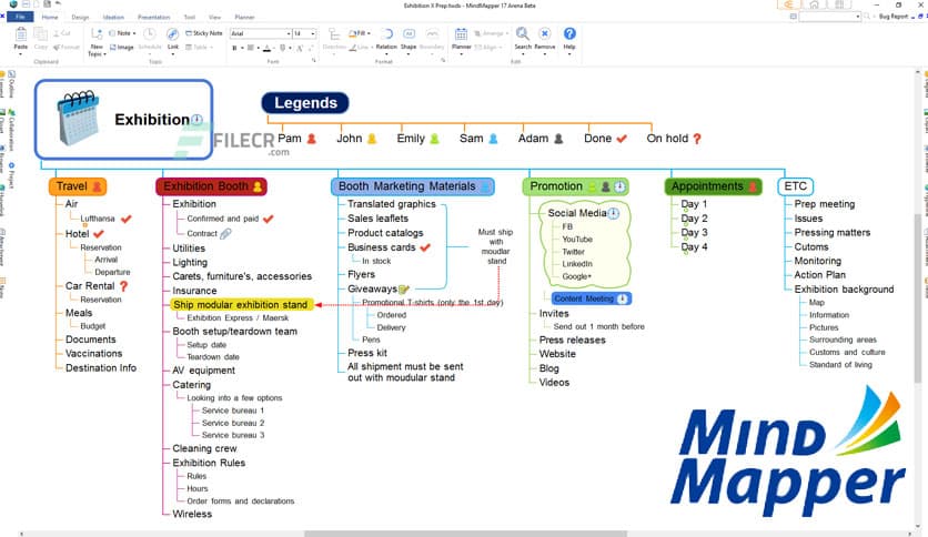 MindMapper arena 24.9302a