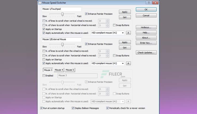 Mouse Speed Switcher 3.4.6