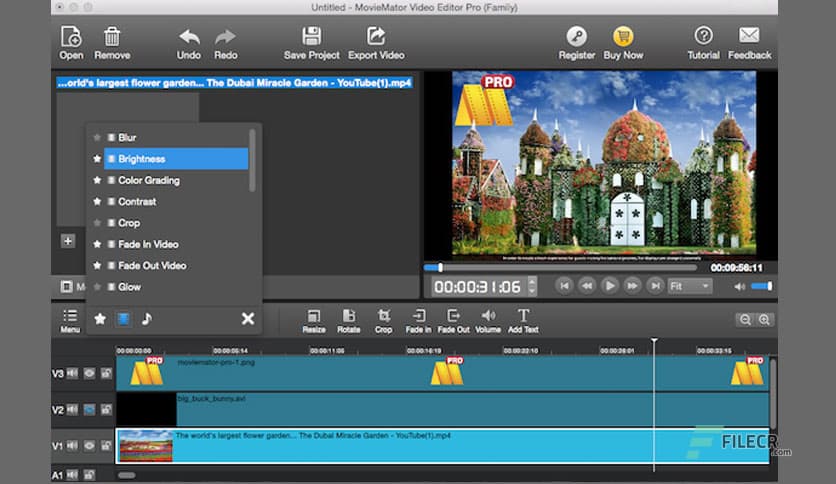 MovieMator Video Editor Pro 3.2.0