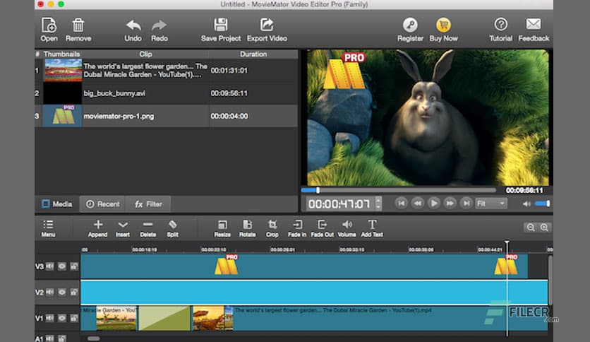 MovieMator Video Editor Pro 3.2.0
