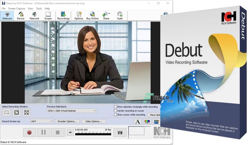 NCH Debut Professional 12.04