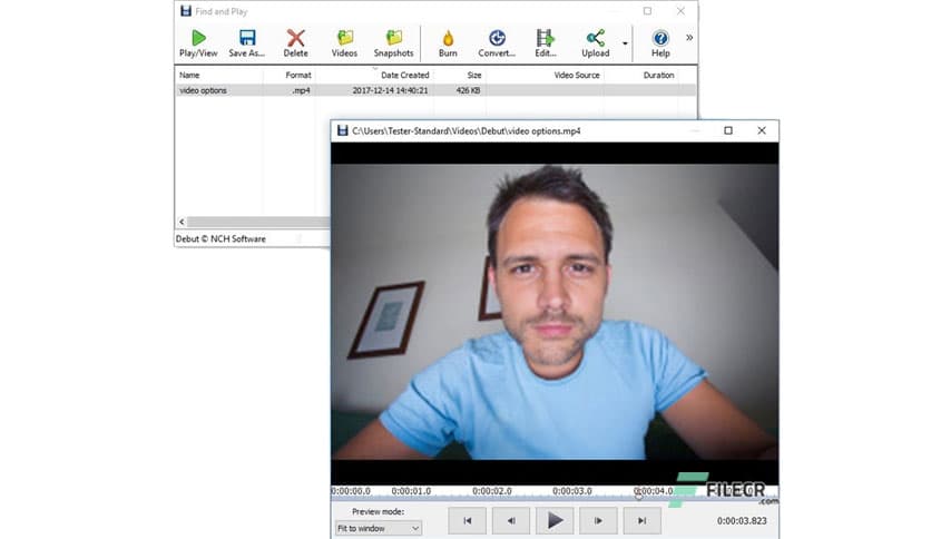 NCH Debut Professional 12.04
