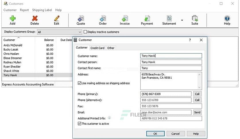 NCH Express Accounts Plus 11.00